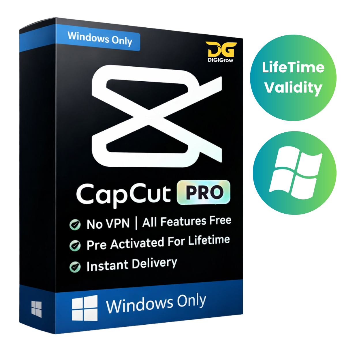 Capcut Pro for PC | No VPN | All Features Free