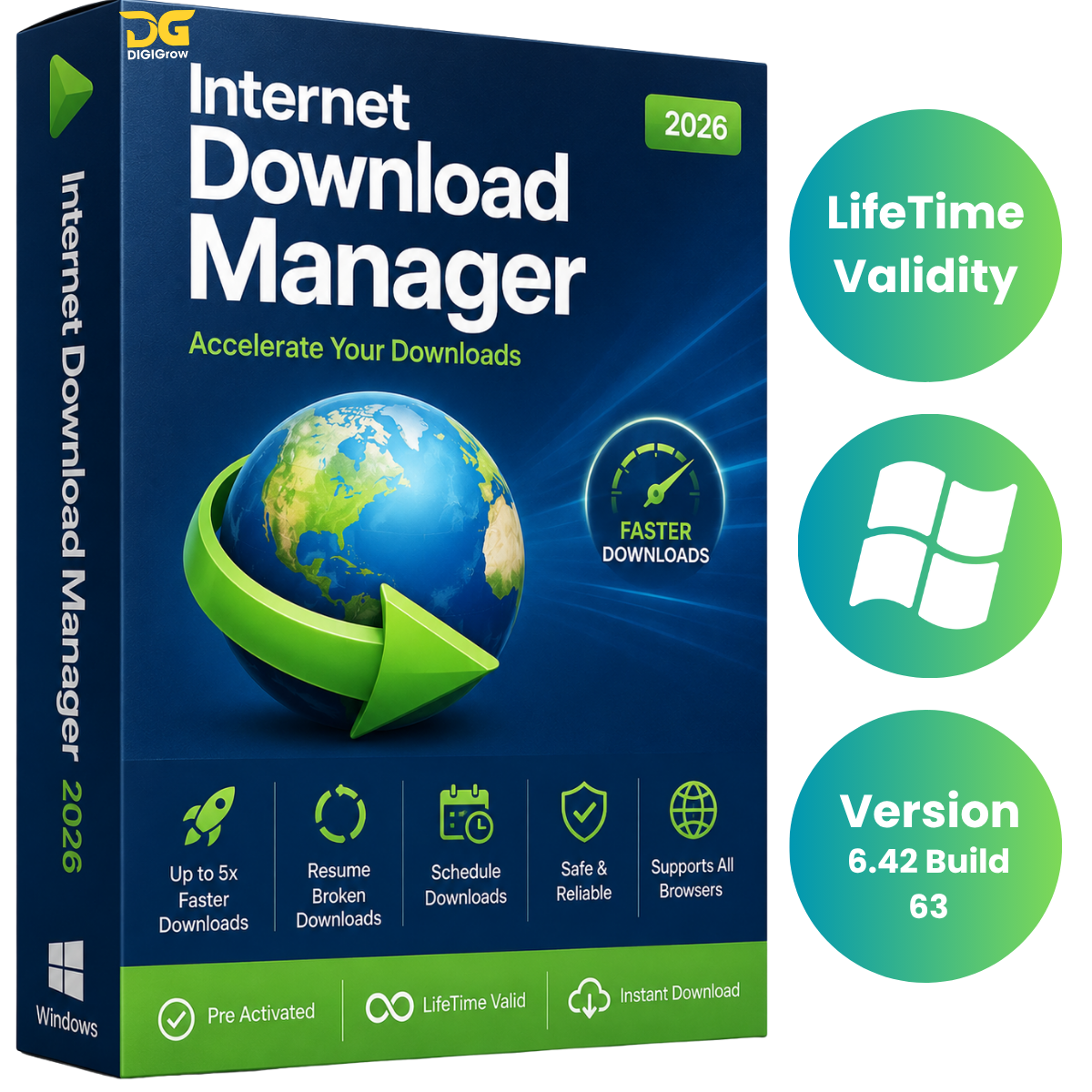 Internet Download Manager (IDM) Latest-2026 (v6.42 Build 63)