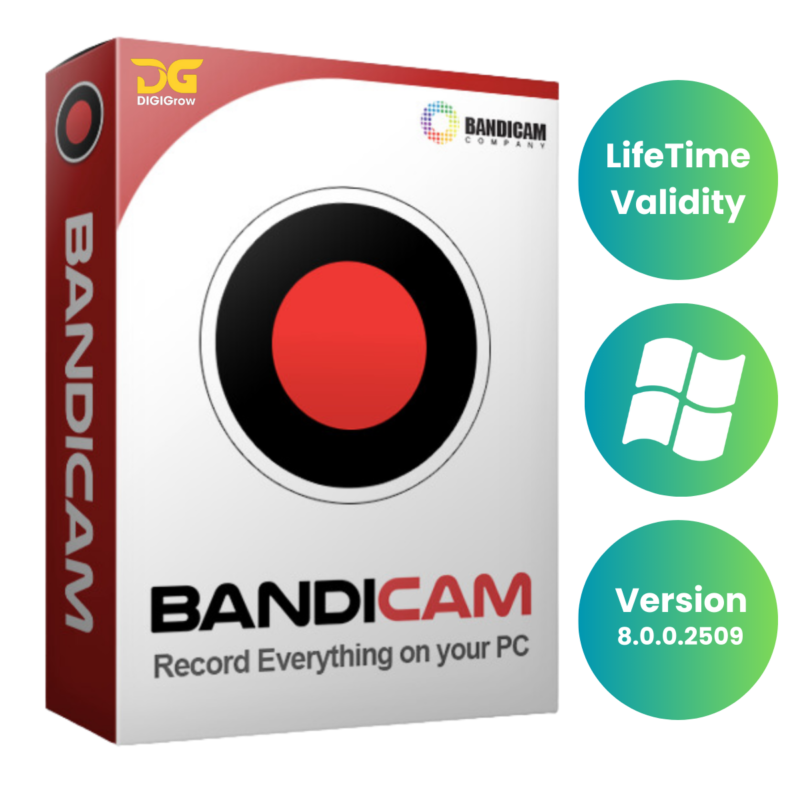 Bandicam: High-Quality Screen Recording Software