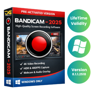 Bandicam - 2025: v8.1.1.2518 High-Quality Screen Recording Software
