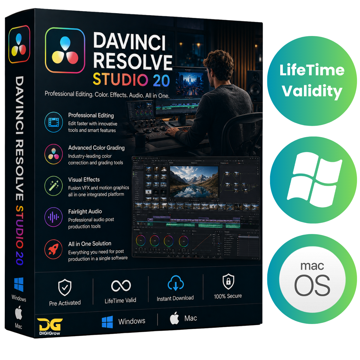 Davinci Resolve Studio 20 -Latest Version 2026 - DIGIGrow