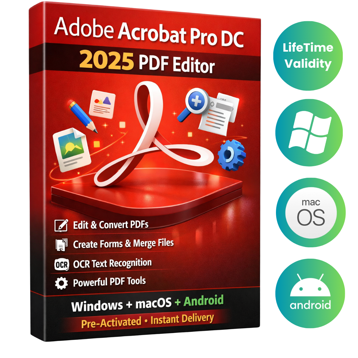 Adobe Acrobat Pro DC -2025 Latest Version