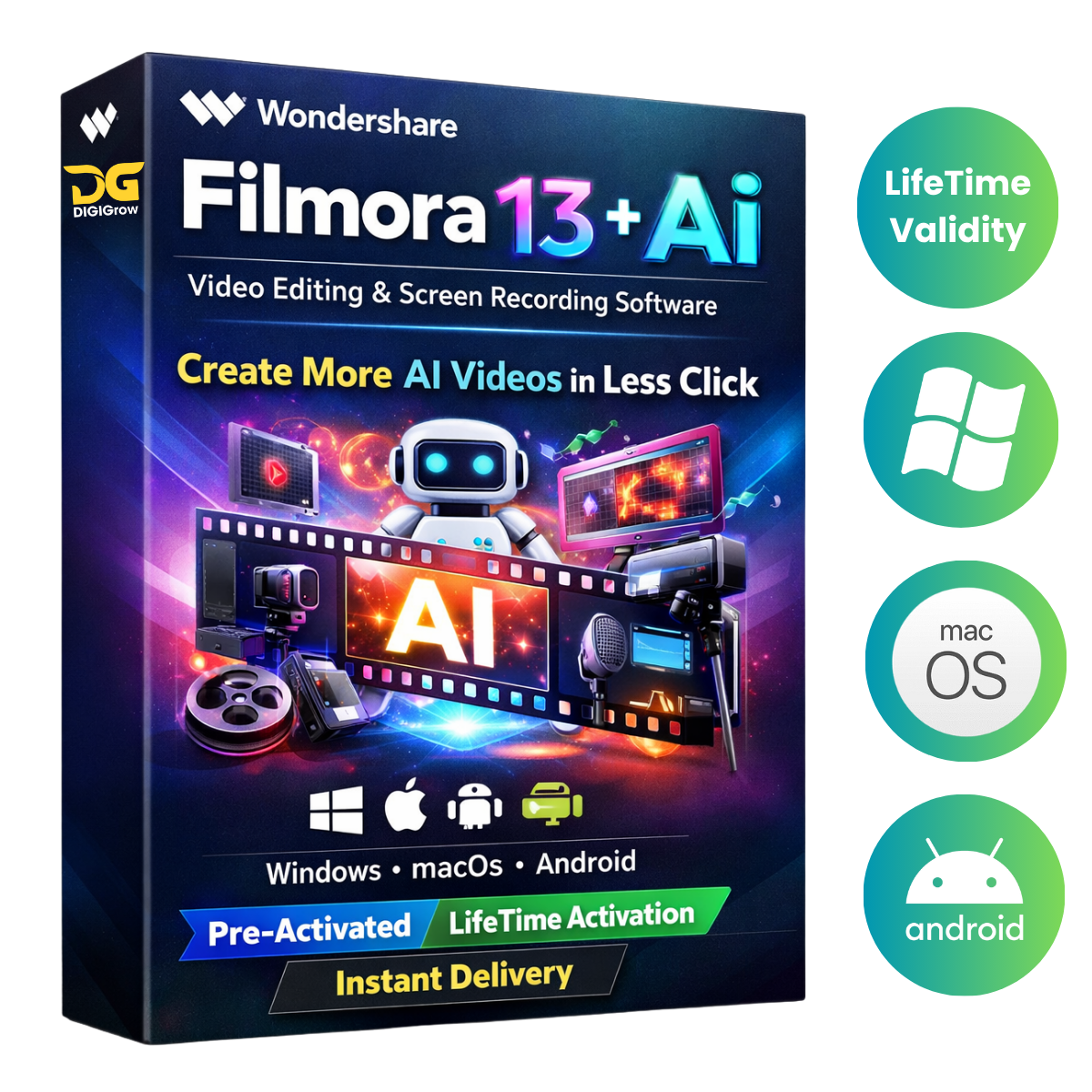FILMORA-13 + Ai Features