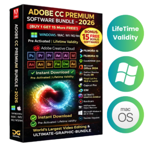ADOBE PREMIUM SOFTWARE BUNDLE - 2026 + BONUS
