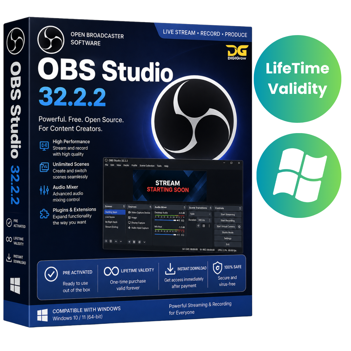 OBS Studio 32.2.2
